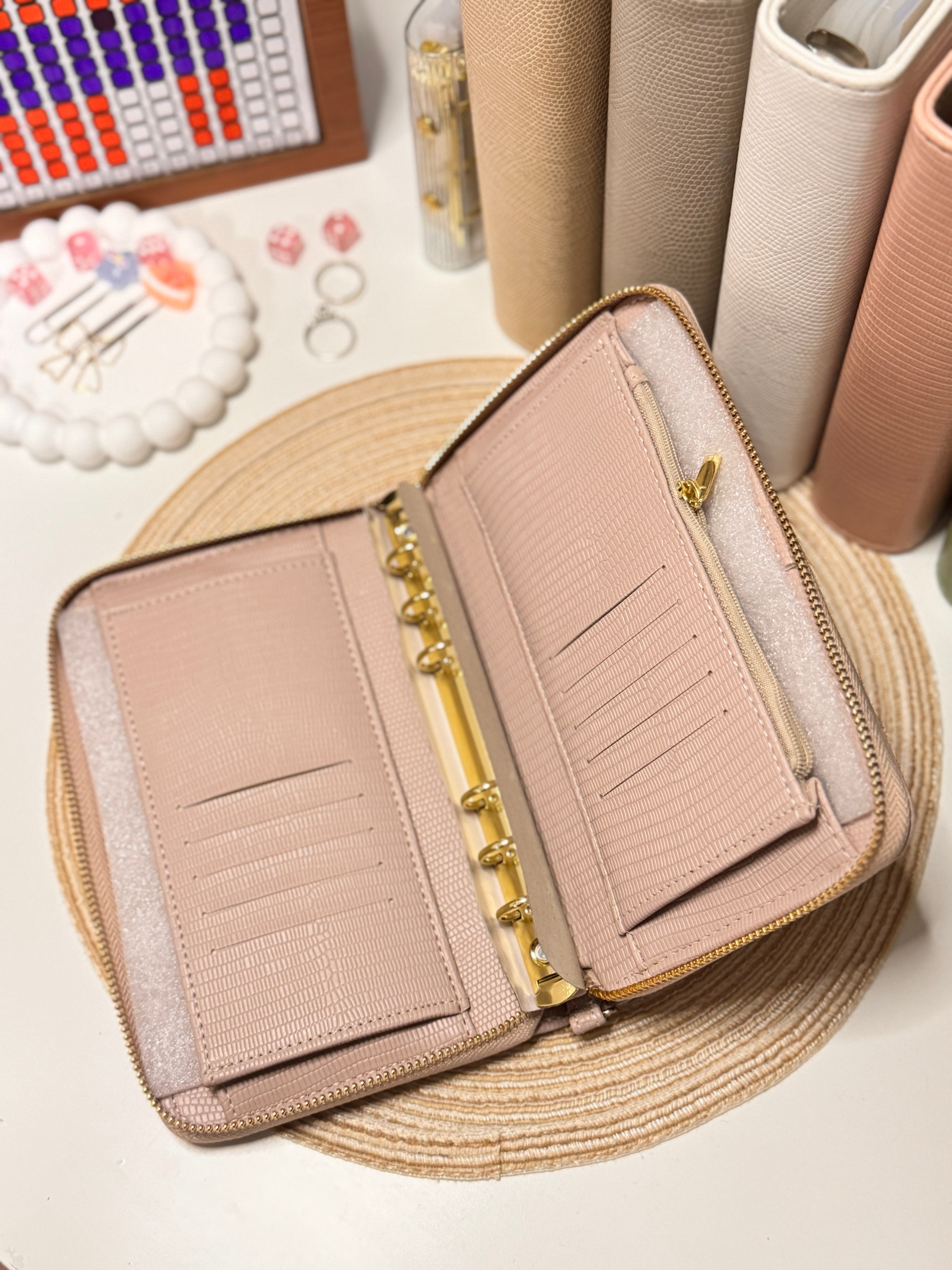 A6 peněženka - růžová