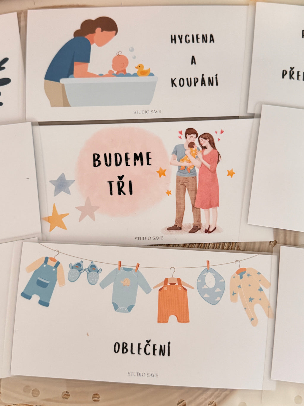 Budeme tři - těhotenský set
