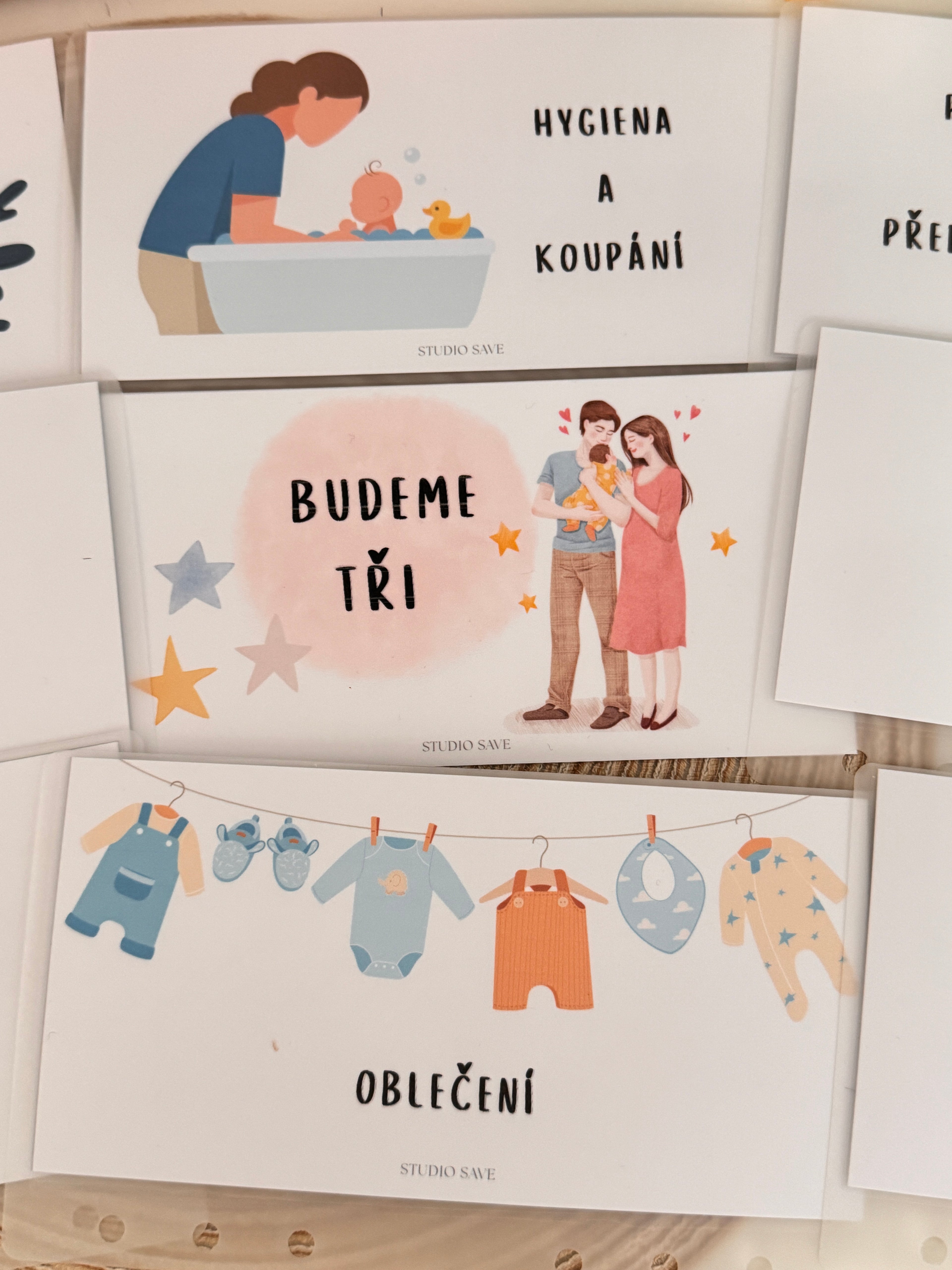 Budeme tři - těhotenský set