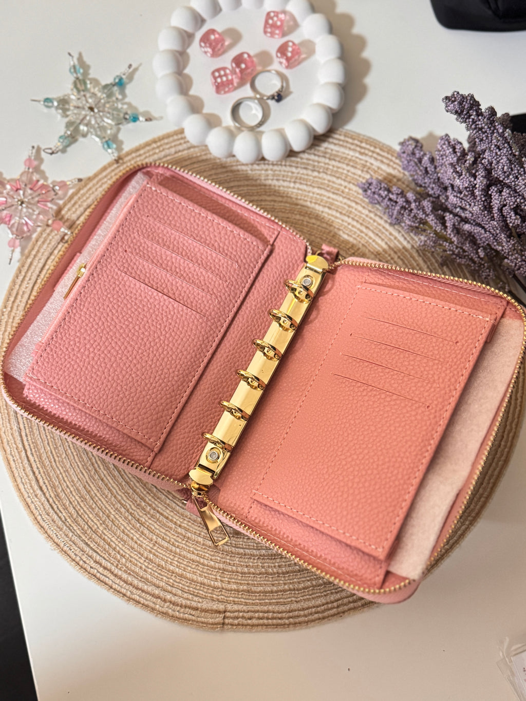 A7 peněženka - růžová