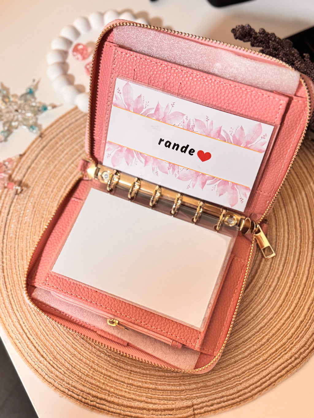 A7 peněženka - růžová