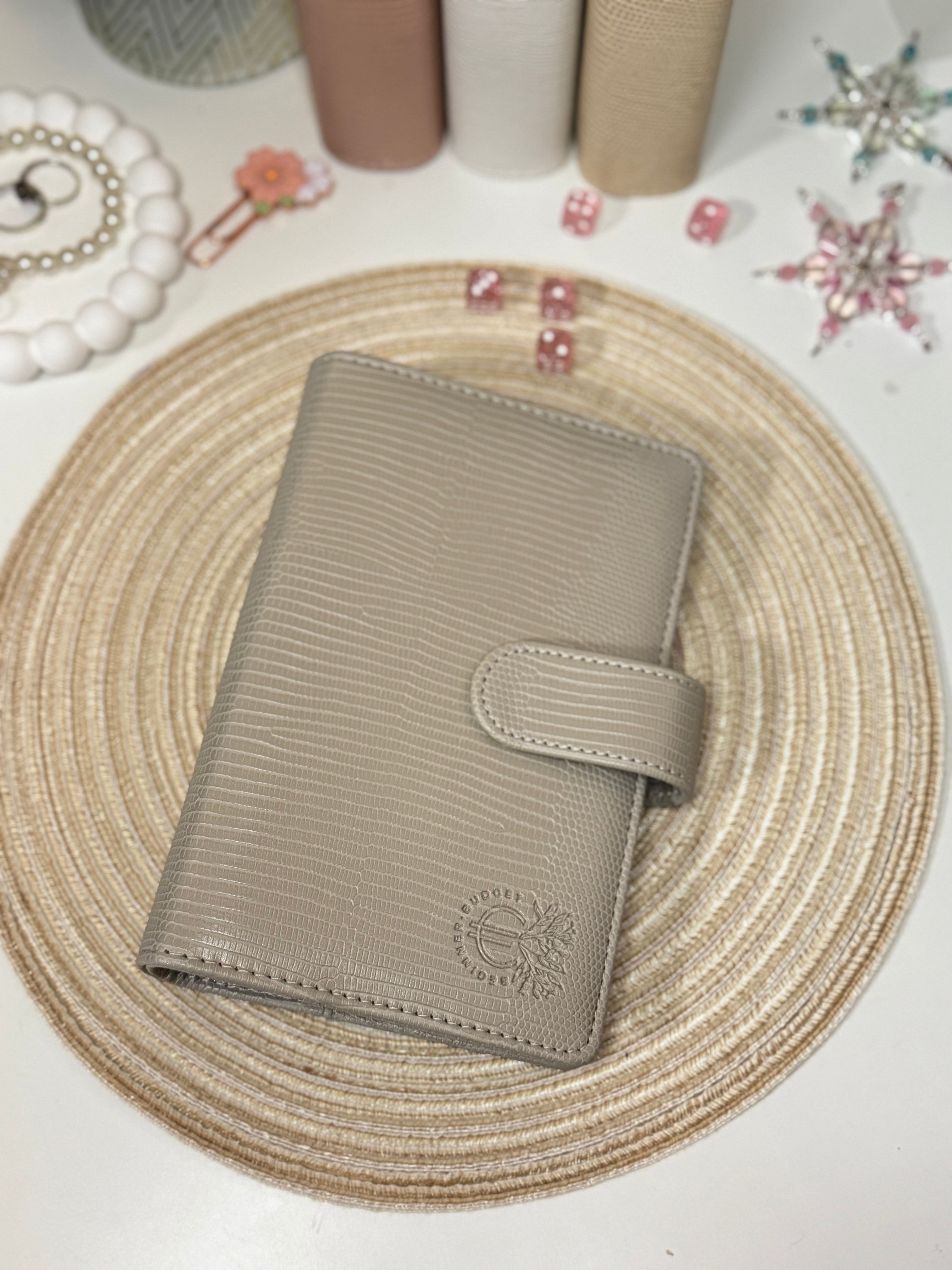 Luxusní pořadač A6 - šedá