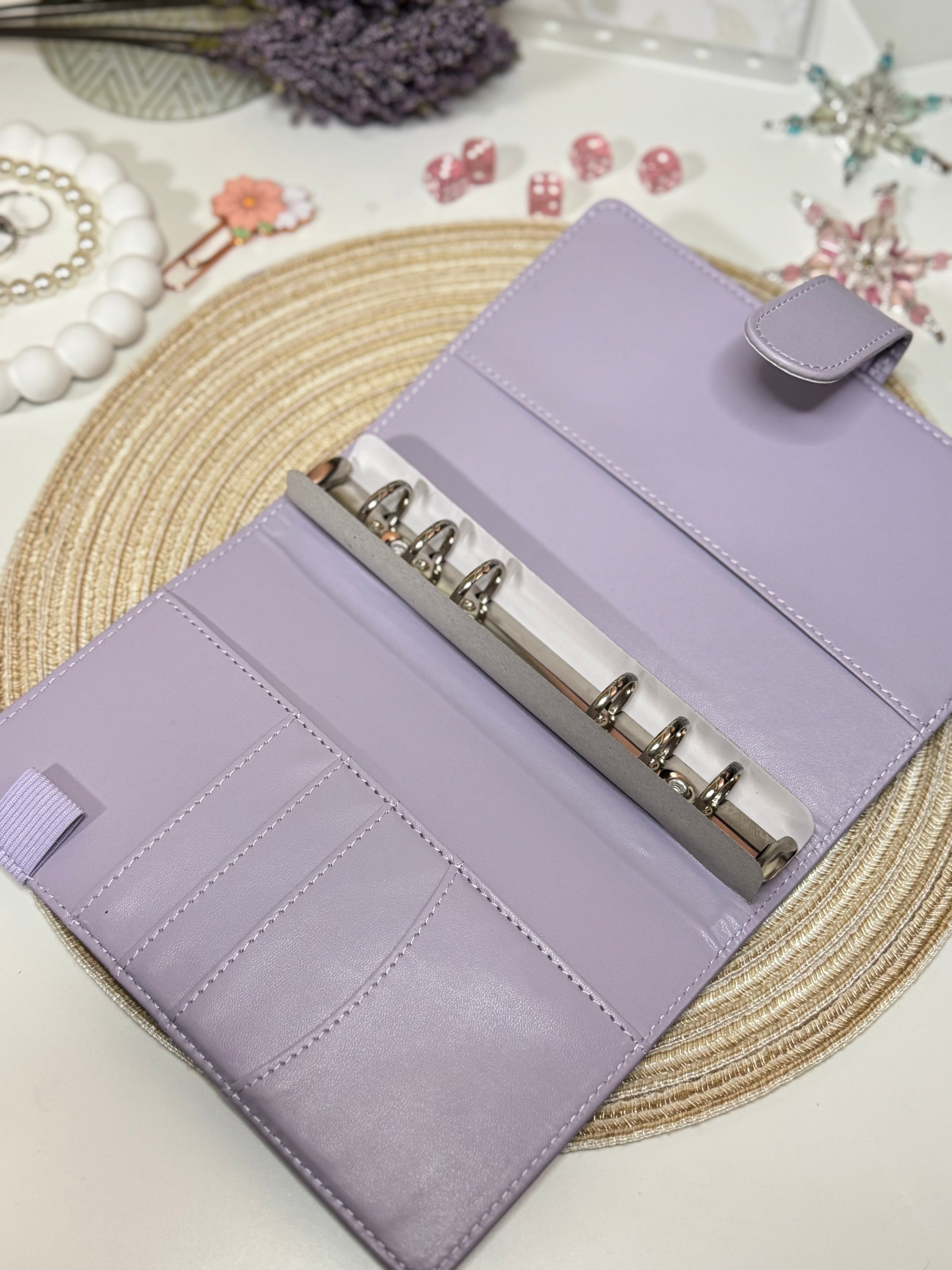 Pořadač A6 - levandulový