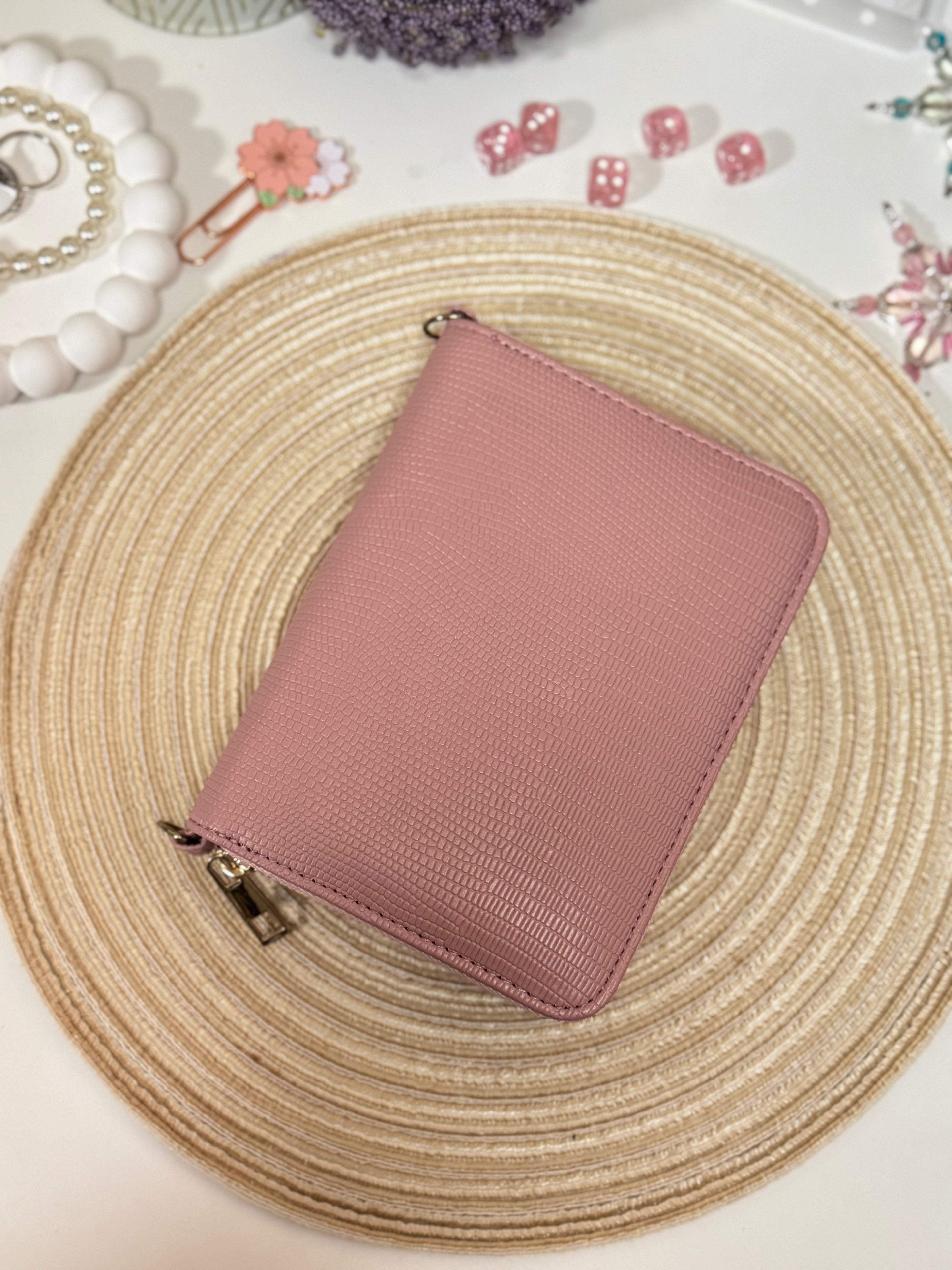 A7 peněženka - růžová