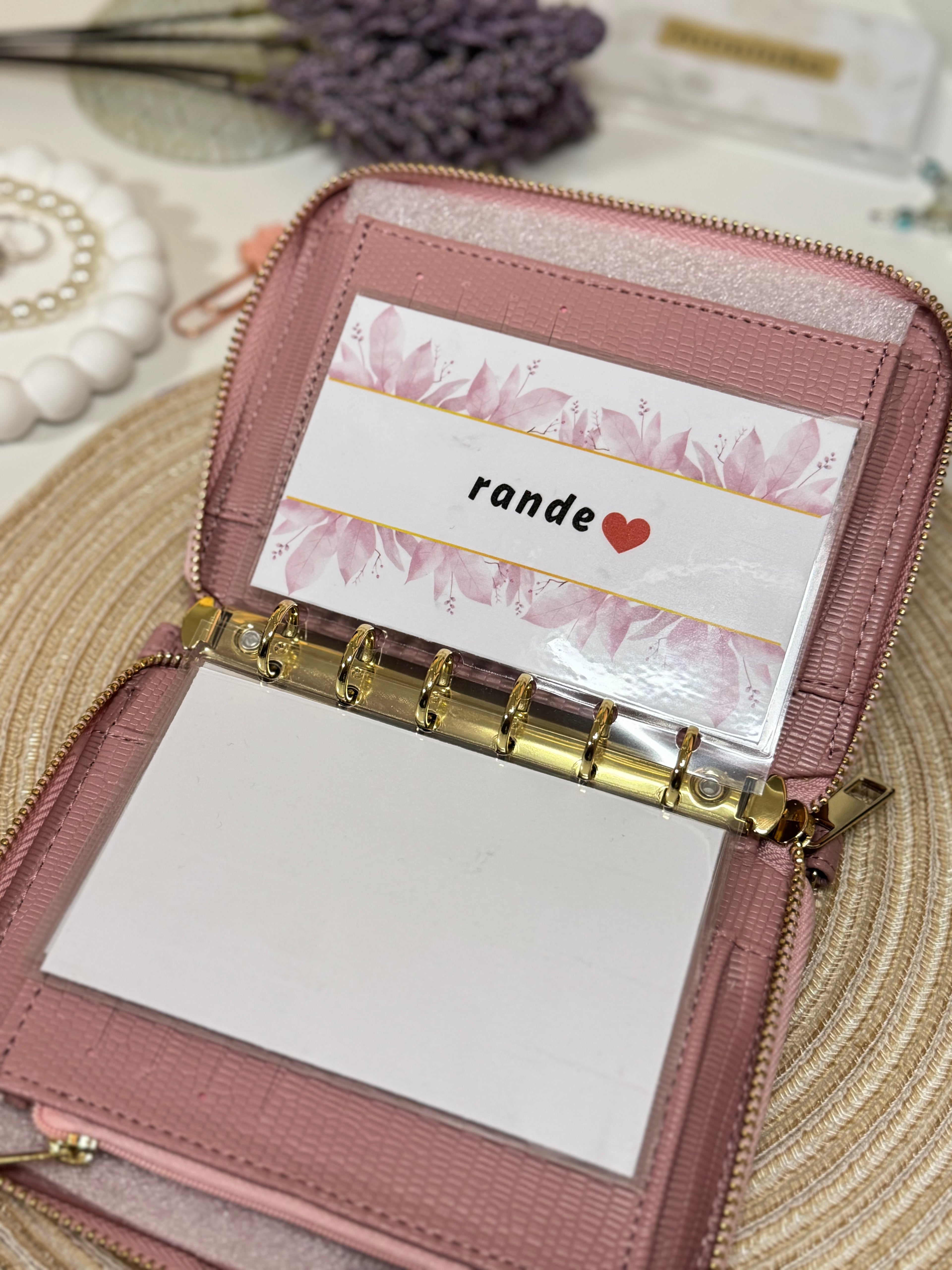 A7 peněženka - růžová